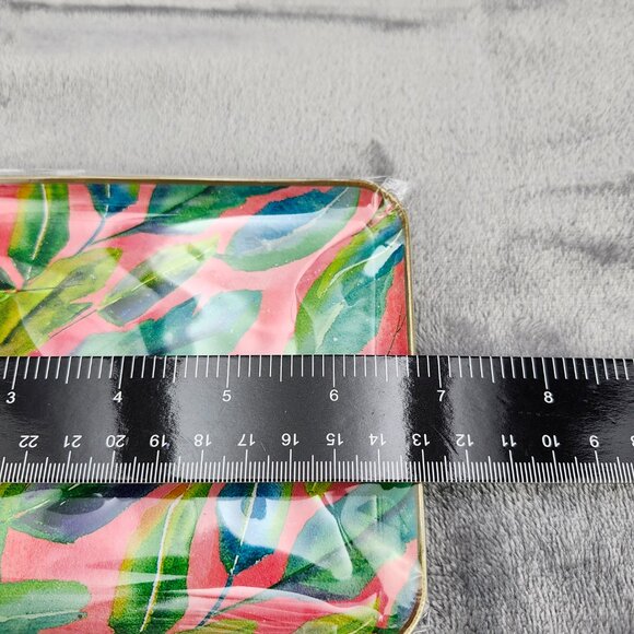 Studio Oh! Metal Catchall Love and Light Pink, Green and Gold New - Picture 4 of 5